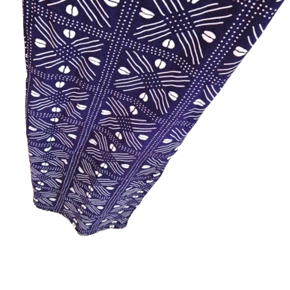 ade + ayo Purple/White Multi-Color Geometric Print Jumpsuit, Size XXL - Picture 8 of 15